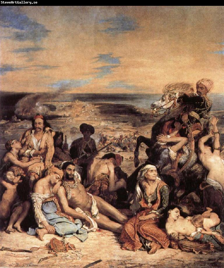 Eugene Delacroix The Massacre on Chios